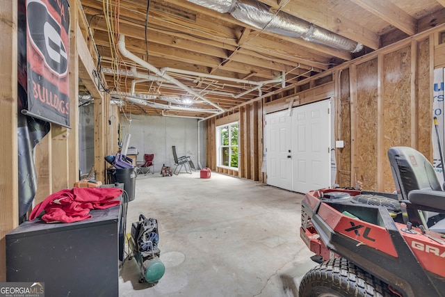 152 Charity Dr, Homer, GA 30547 - view of below grade area