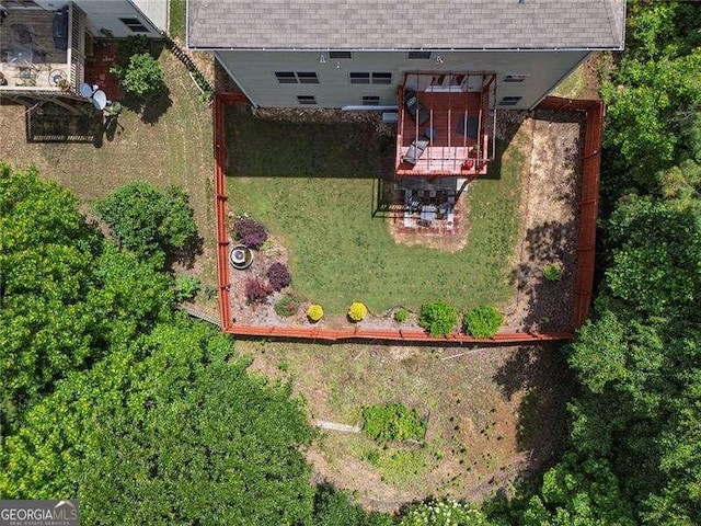 204 Starwood Ct, Acworth, GA 30102 - view from above of property