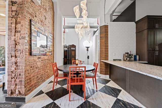 87 Peachtree St SW Unit 209, Atlanta, GA 30303 - dining room with baseboards