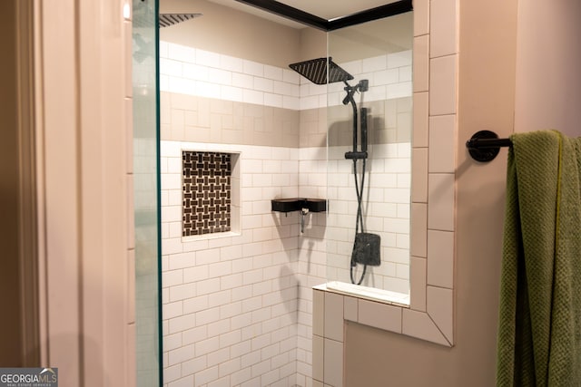 4076 Airline Rd, Mcdonough, GA 30252 - full bathroom featuring tiled shower