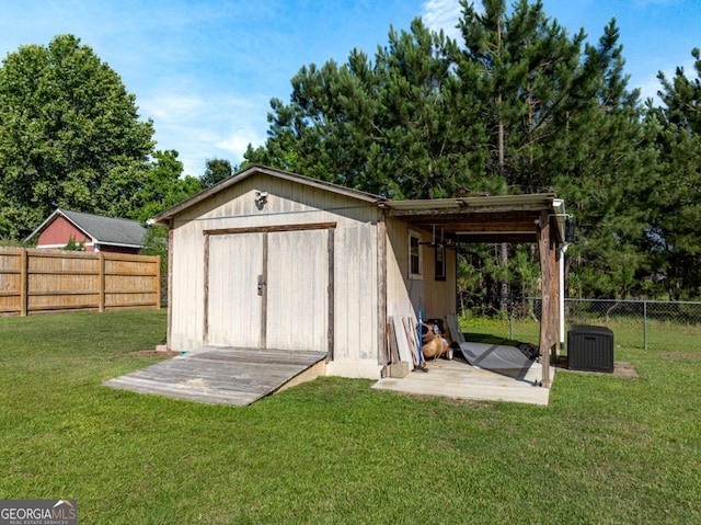 34 Alan Ln Unit 7, Tifton, GA 31793 - view of shed featuring cooling unit