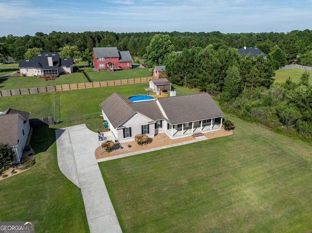 34 Alan Ln Unit 7, Tifton, GA 31793 - view of subject property with a heavily wooded area