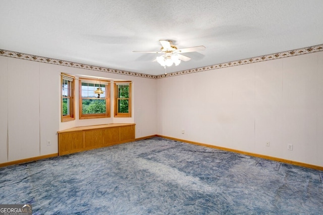 156 Spoon Hill Dr, Hayesville, NC 28904 - empty room featuring a ceiling fan, carpet floors, and baseboards