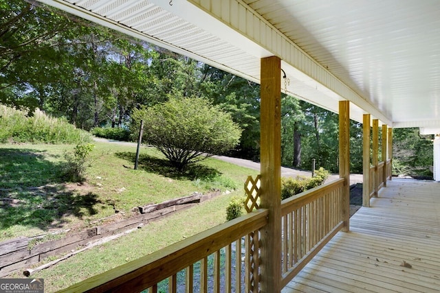 156 Spoon Hill Dr, Hayesville, NC 28904 - porch with a lawn