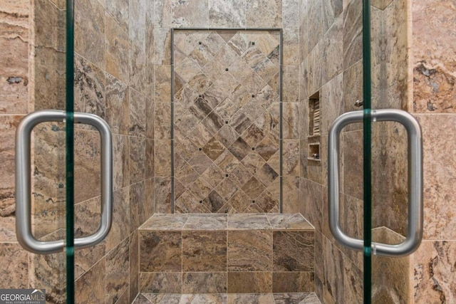 1461 N Shore Dr, Greensboro, GA 30642 - bathroom view of a shower stall