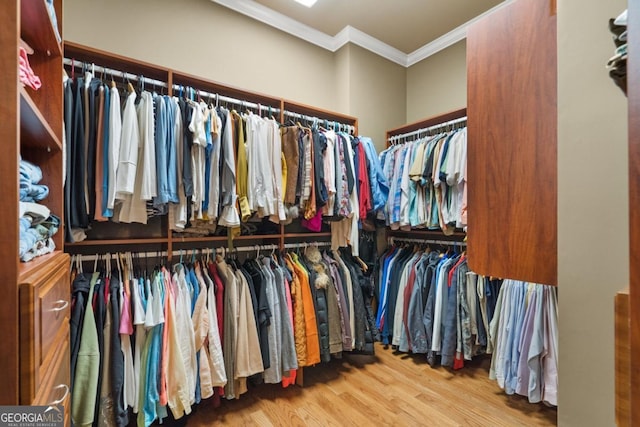 13037 Overlook Pass, Roswell, GA 30075 - spacious closet featuring wood finished floors