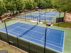 13037 Overlook Pass, Roswell, GA 30075 - view of tennis court