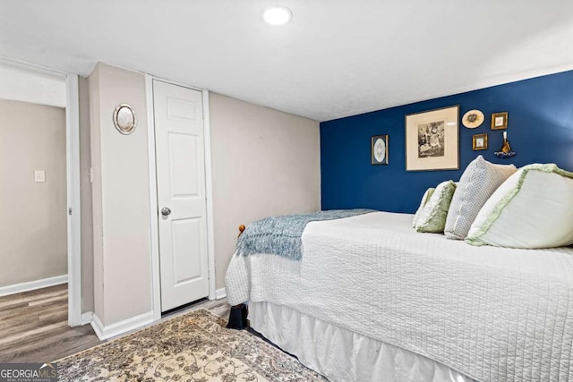 251 Lang St, Griffin, GA 30223 - bedroom featuring wood finished floors and baseboards