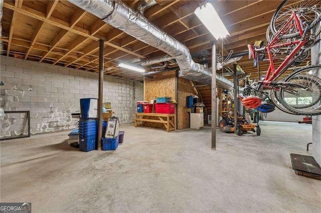 2270 Dinsmore Rd, Alpharetta, GA 30004 - view of unfinished basement
