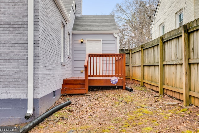 1318 Beecher St SW, Atlanta, GA 30310 - view of wooden terrace