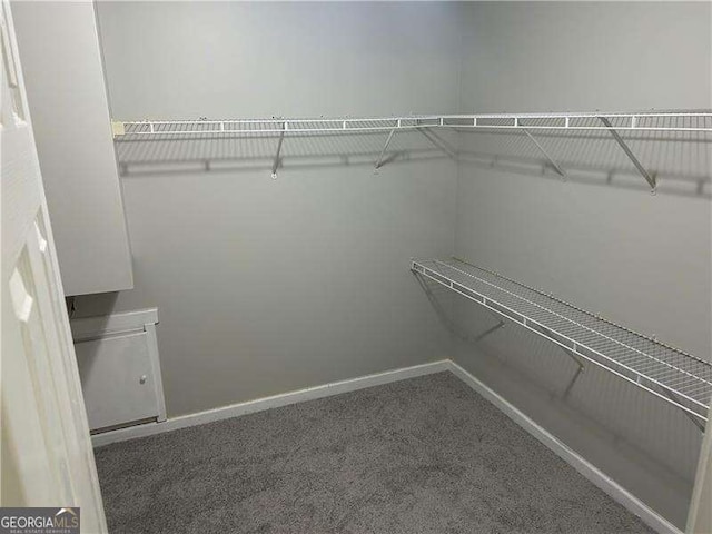 5755 Belmont Ridge Cir, Lithonia, GA 30038 - walk in closet featuring carpet flooring