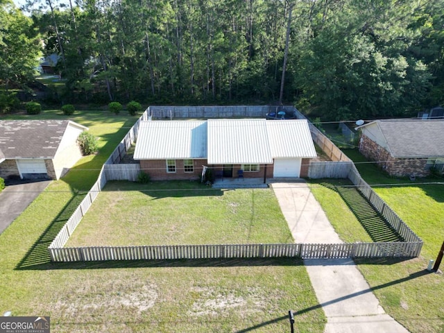 128 Deann Dr, Hinesville, GA 31313 - aerial view of property and surrounding area