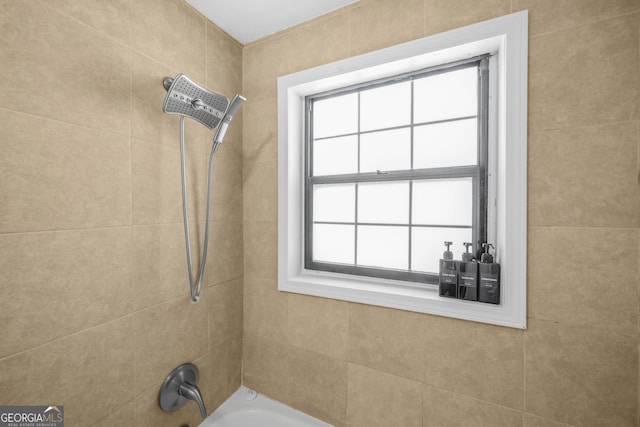 2826 Ben Hill Rd, East Point, GA 30344 - full bath featuring shower / washtub combination and healthy amount of natural light