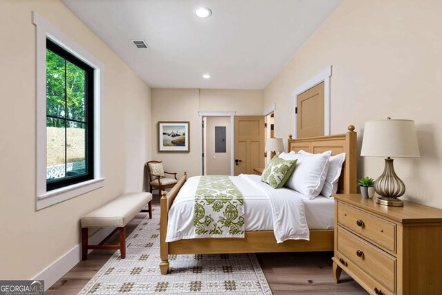 458 Palisade Dr Unit 2142, Ellijay, GA 30540 - bedroom with wood finished floors, baseboards, and recessed lighting