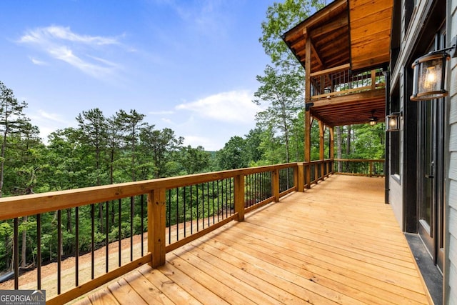 458 Palisade Dr Unit 2142, Ellijay, GA 30540 - view of wooden terrace