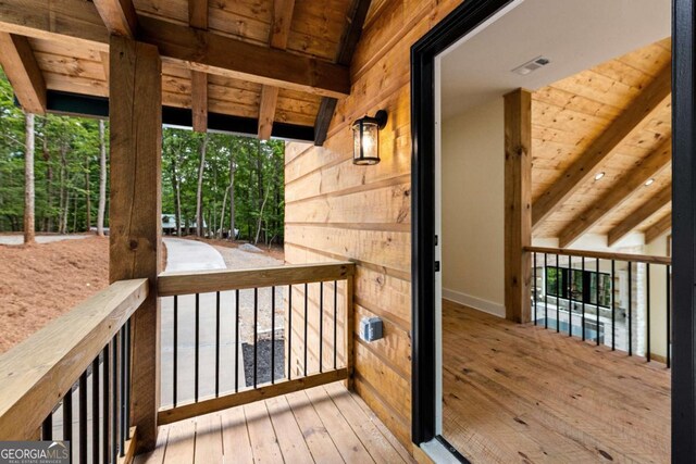 458 Palisade Dr Unit 2142, Ellijay, GA 30540 - view of wooden terrace