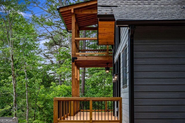 458 Palisade Dr Unit 2142, Ellijay, GA 30540 - exterior view of a shingled roof