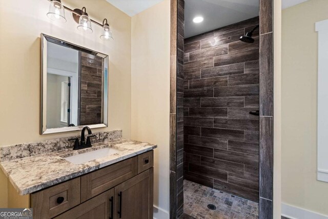 458 Palisade Dr Unit 2142, Ellijay, GA 30540 - full bath with vanity and a tile shower