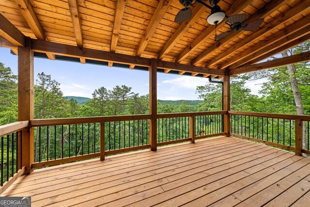 458 Palisade Dr Unit 2142, Ellijay, GA 30540 - view of deck