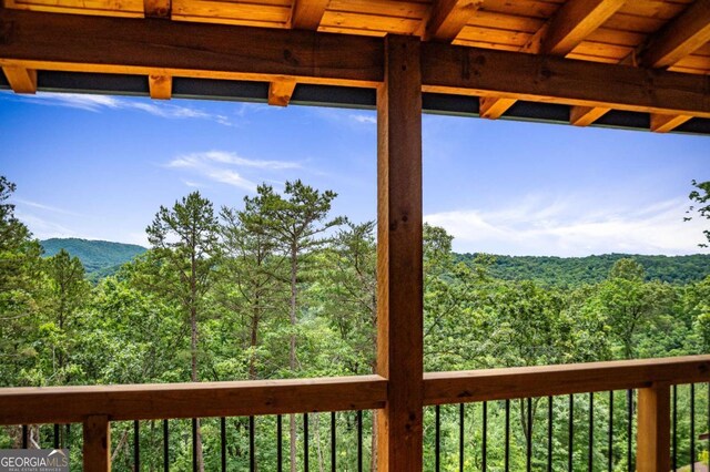 458 Palisade Dr Unit 2142, Ellijay, GA 30540 - exterior view of a forest and a mountain backdrop