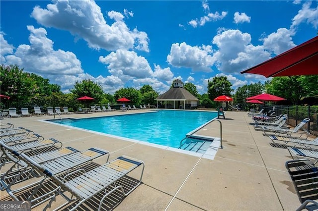 4108 Wyndam Hill Dr, Suwanee, GA 30024 - community pool with a patio