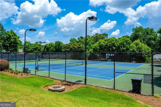 4108 Wyndam Hill Dr, Suwanee, GA 30024 - view of tennis court