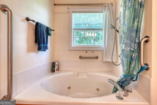 2008 Hidden Valley Rd, Hiawassee, GA 30546 - full bathroom with a whirlpool tub