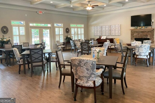 2061 Grove Field Ln, Marietta, GA 30064 - porch featuring french doors