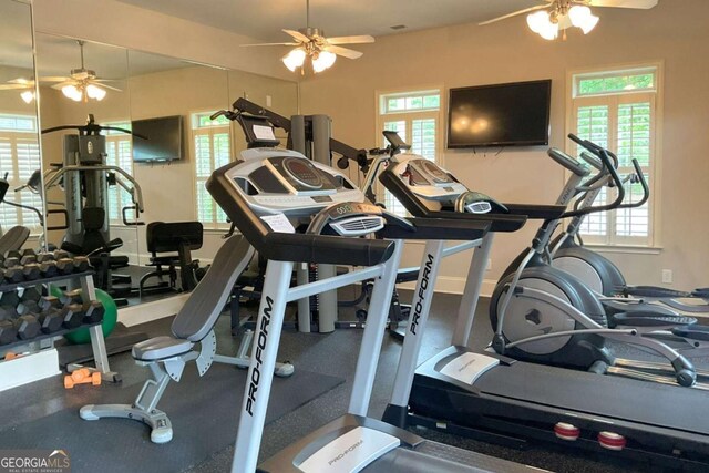2061 Grove Field Ln, Marietta, GA 30064 - living area with wood finished floors
