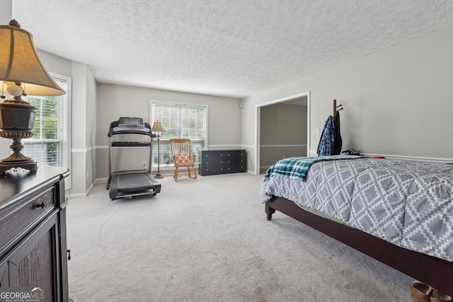 1679 Summit Place Way, Loganville, GA 30052 - bedroom with carpet, a textured ceiling, and baseboards