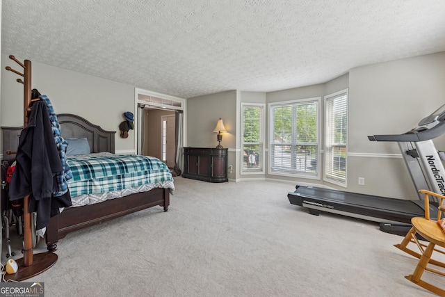 1679 Summit Place Way, Loganville, GA 30052 - bedroom featuring carpet, a textured ceiling, and baseboards