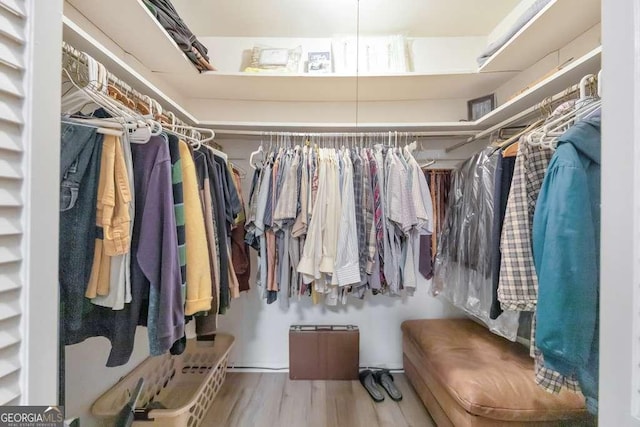 1111 Clairemont Ave Unit N3, Decatur, GA 30030 - spacious closet featuring wood finished floors