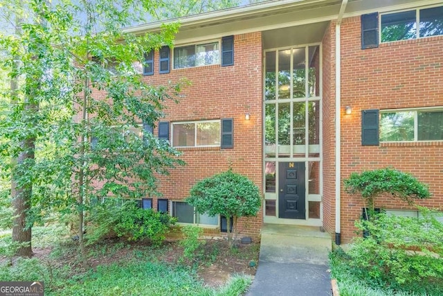 1111 Clairemont Ave Unit N3, Decatur, GA 30030 - property entrance with brick siding