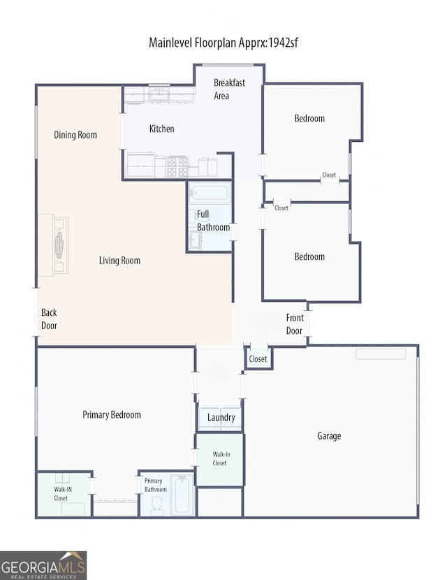 2786 Olde Gate Ct, Snellville, GA 30078 - property floor plan
