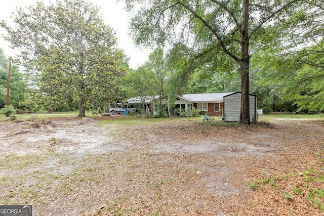 701 Log Landing Rd, Springfield, GA 31329 - view of yard