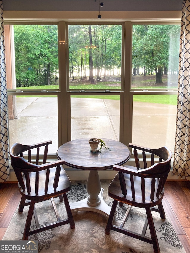 299 Savior Ln, Hamilton, GA 31811 - dining area featuring wood finished floors