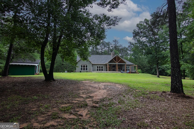 299 Savior Ln, Hamilton, GA 31811 - view of green lawn