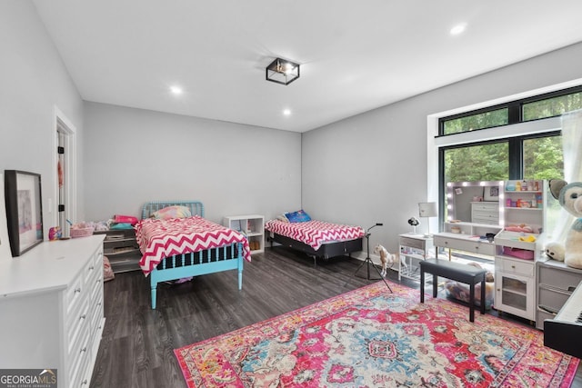 1971 Centennial Rd, Rutledge, GA 30663 - bedroom with wood finished floors and recessed lighting