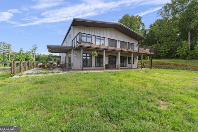 1971 Centennial Rd, Rutledge, GA 30663 - back of house featuring a patio area and a deck
