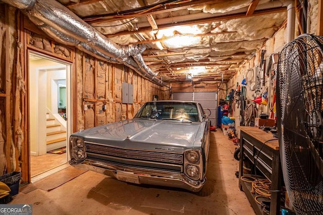 1917 Hearthstone Ct, Winder, GA 30680 - garage with electric panel
