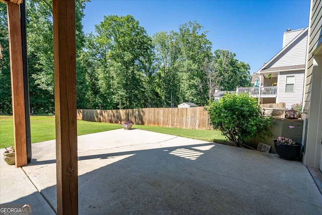 1917 Hearthstone Ct, Winder, GA 30680 - view of patio