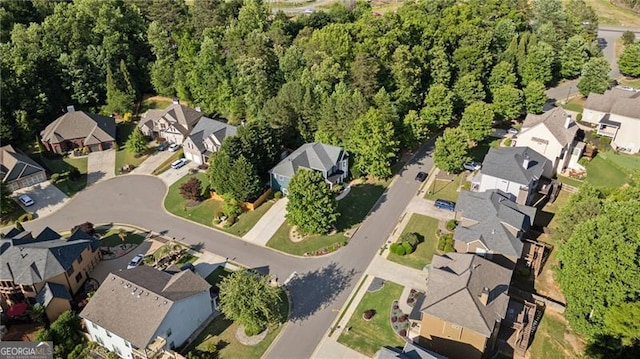 1210 Magnolia Park Cir, Cumming, GA 30040 - aerial view of property and surrounding area featuring nearby suburban area