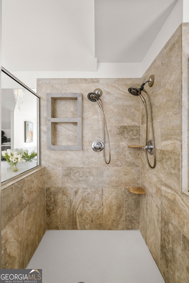 410 S Burgess Trl, Milton, GA 30004 - full bath with tiled shower