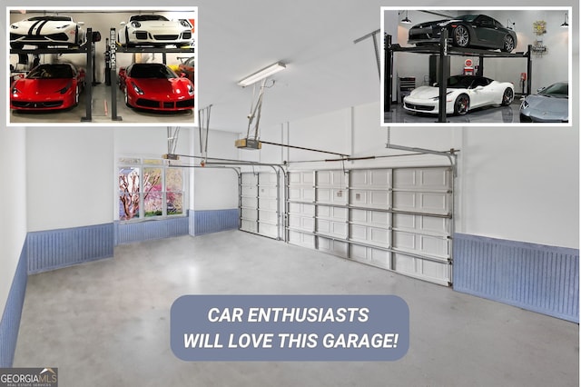 410 S Burgess Trl, Milton, GA 30004 - garage featuring a garage door opener