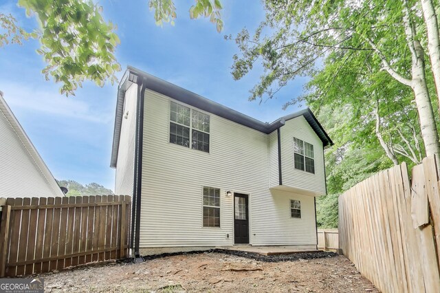 131 Turning Pt, Stockbridge, GA 30281 - back of property featuring a fenced backyard