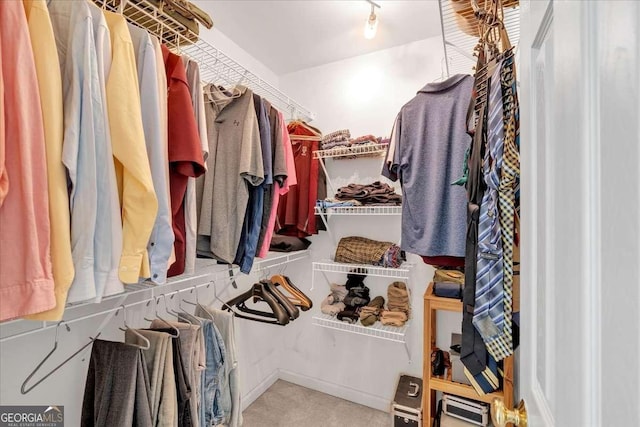 3400 Dencrest Ct SE, Smyrna, GA 30080 - walk in closet featuring carpet floors
