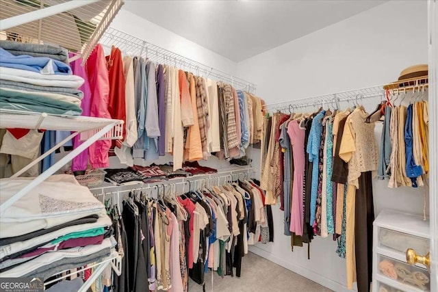 3400 Dencrest Ct SE, Smyrna, GA 30080 - spacious closet with carpet floors