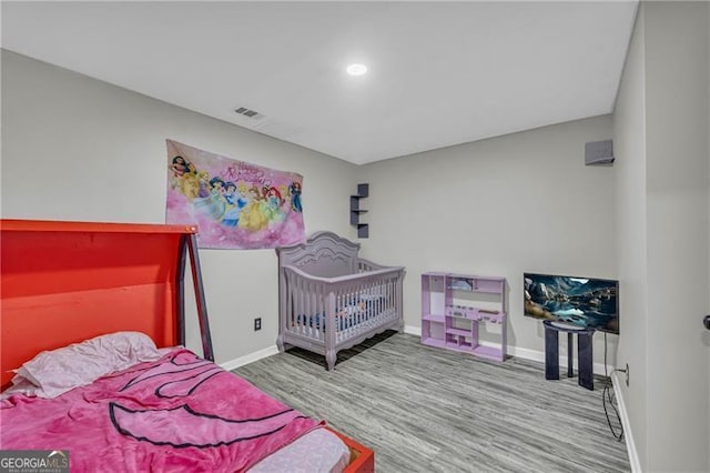 107 Timothy Ln, Bethlehem, GA 30620 - bedroom with baseboards and wood finished floors