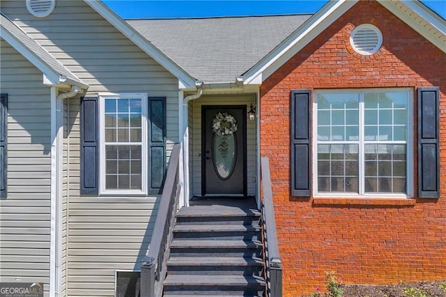 107 Timothy Ln, Bethlehem, GA 30620 - view of exterior entry featuring brick siding