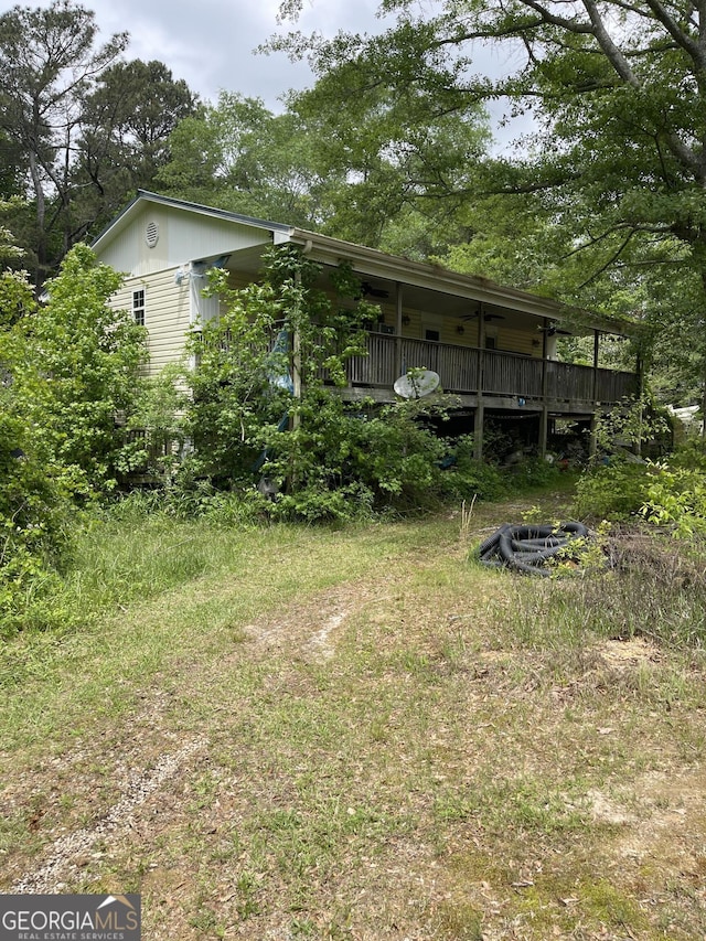 938 Mandeville Rd, Carrollton, GA 30117 - view of yard